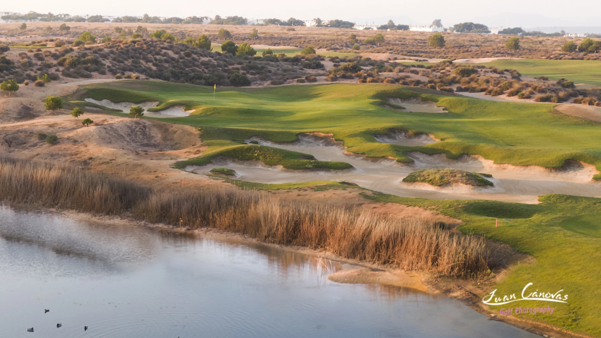 Increíble amanecer en campo de golf en Murcia en Alhama Signature by Jack Nicklaus
