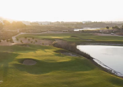 Moldeado campo de golf Alhama Signature