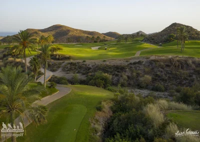 Las ramblas en Aguilón Golf todo un desafio